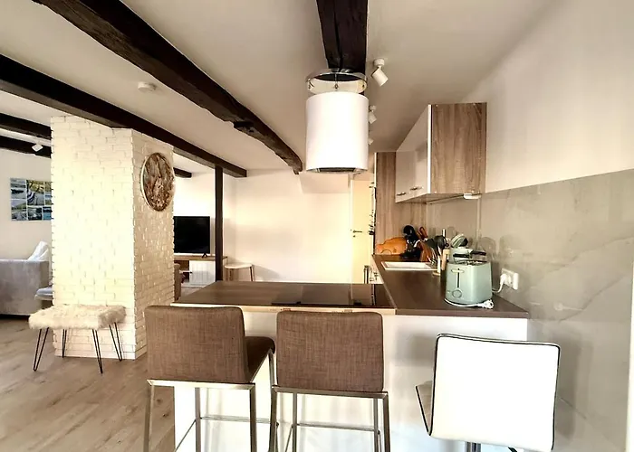 アパート Ewelina's Fachwerk-appartment 2 *